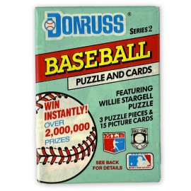 MLB Trading Cards Pack - Donruss Series 2 - 15 kaarten