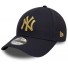 New Era 9Forty Pet New York Yankees Metallic Logo Zwart