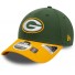 New Era 9Forty Pet Green Bay Packers Stretch Snap Groen en Geel