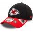 New Era 9Forty Pet Kansas City Chiefs Stretch Snap Zwart en Rood