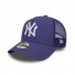 New Era Trucker New York Yankees Kind Paars