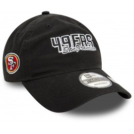 New Era 9Twenty Pet San Francisco 49ers Script Zwart