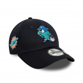 New Era 9Forty Kind - Mascot - Miami Dolphins - Navy