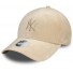 New Era 9Forty Pet New York Yankees Women Diamante Velours Crème