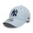 New Era 9Forty Yankees Kinderen Metallic Pet Pastelblauw