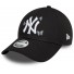 New Era 9Forty Yankees Dames Icon Pet Zwart