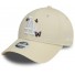 New Era 9Forty Dodgers Dames Icon Pet Crème
