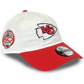 9Twenty Cap - Kansas City Chiefs - 60 jaar - White - New Era
