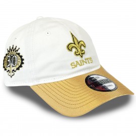9Twenty Cap - New Orleans Saints - 30 seizoenen - White and Gold - New Era