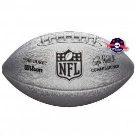 NFL bal - De Duke - Zilver Editie