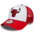 9Forty A-Frame Trucker - Chicago Bulls - Rood