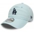 9Twenty Cap - New Era - Los Angeles Dodgers - Linnen - Pastelblauw