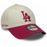 New Era 9Forty Cap - Los Angeles Dodgers - Side Script - Crème