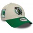New Era 9Forty Cap - Boston Celtics - Contrast Patch - Crème