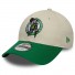 New Era 9Forty Cap - Boston Celtics - Contrast Patch - Crème
