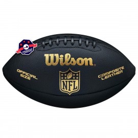 NFL Ball limited edition zwart/goud