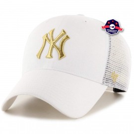 cap Trucker - New York Yankees - Blanche
