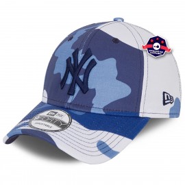 9Forty - New York Yankees - Camopack blauw en grijs