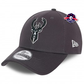 9Forty - Milwaukee Bucks - Grijs