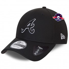 9Forty - Atlanta Braves Diamond Era - Zwart