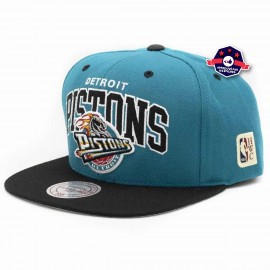 cap - Detroit Pistons - Mitchell & Ness