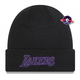 Los Angeles Lakers Beanie - Pop Zwart- New Era