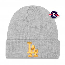 Los Angeles Dodgers Beanie - Heide Grijs - New Era