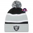 Las Vegas Raiders Beanie Stripe Grijs - New Era