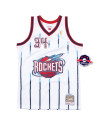 Houston Rockets NBA-trui - Hakeem Olajuwon - - Wit