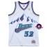 Utah Jazz NBA-trui - Karl Malone - - Wit