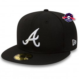 cap New Era - Atlanta Braves 59Fifty - Zwart