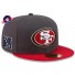 capSan Francisco 49ers 59FIFTY - - Grijs