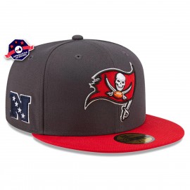 capTampa Bay Buccaneers 59FIFTY - - Grijs