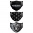 Las Vegas Raiders Stoffen maskers - - set van 3