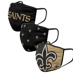 New Orleans Saints Stoffen maskers - - set van 3