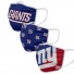 Stoffen maskers - New York Giants - Set van 3
