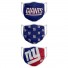 Stoffen maskers - New York Giants - Set van 3