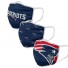 New England Patriots Stoffen maskers - - set van 3