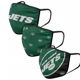 Stoffen maskers - New York Jets - Set van 3