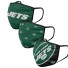 Stoffen maskers - New York Jets - Set van 3