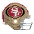 San Francisco 49ers 3D puzzel - helm - NFL
