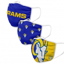 Los Angeles Rams Stoffen maskers - - set van 3