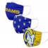 Los Angeles Rams Stoffen maskers - - set van 3