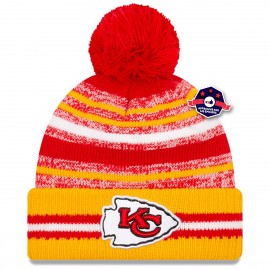 Kansas City Chiefs Beanie - Rood Oranje - New Era