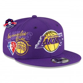 cap 9Fifty - Los Angeles Lakers Back Half - Violet