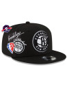 cap 9Fifty - Brooklyn Nets Back Half - Zwart