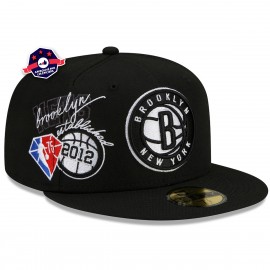 capBrooklyn Nets Back Half 59fifty - - NBA - New Era