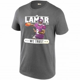 NFL Tshirt - Lamar Jackson - "In Lamar We Trust