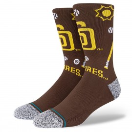 San Diego Padres Landmark Sokken - - Bruin - Stance