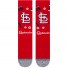 Landmark Sokken - Saint Louis Cardinals - Rood - Stance
